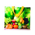 Grocery large pp supermarket shopping woven tote bag